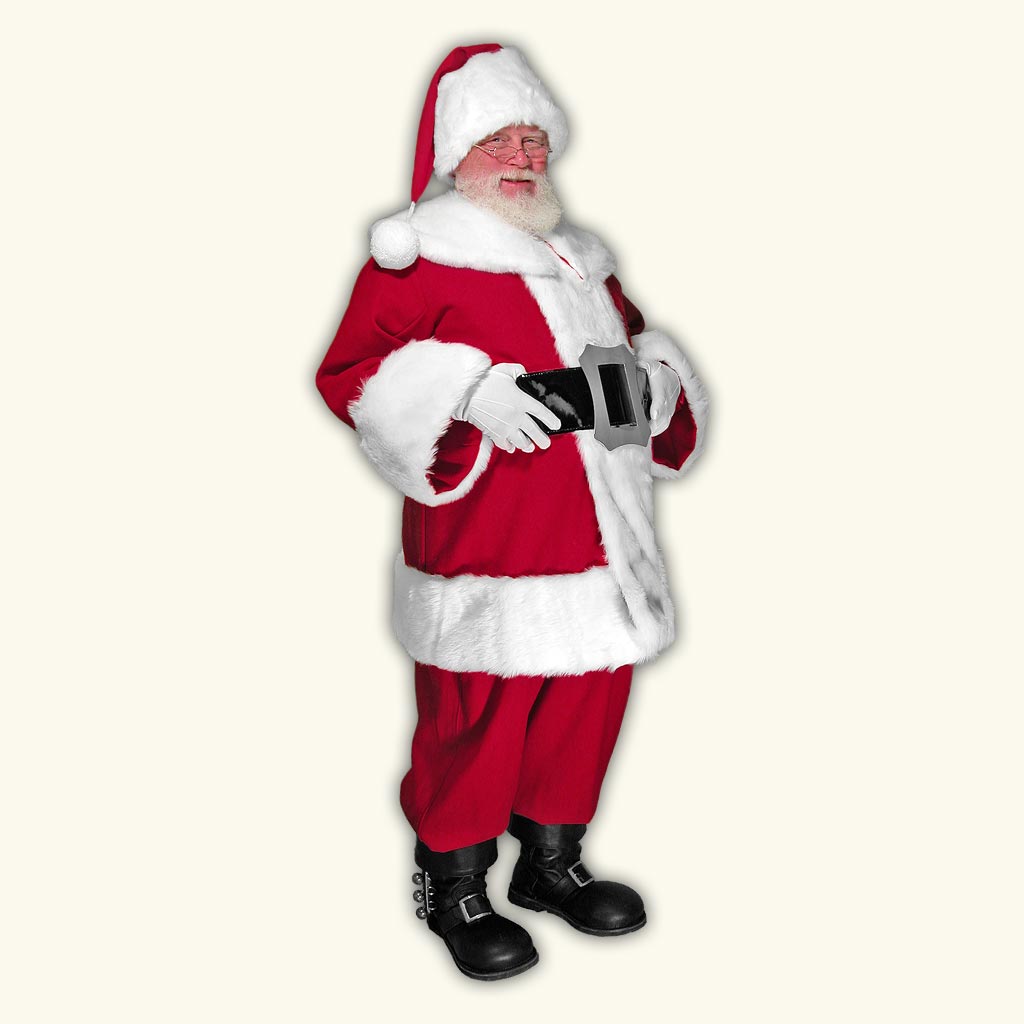 New Classic Professional Santa Claus Suit