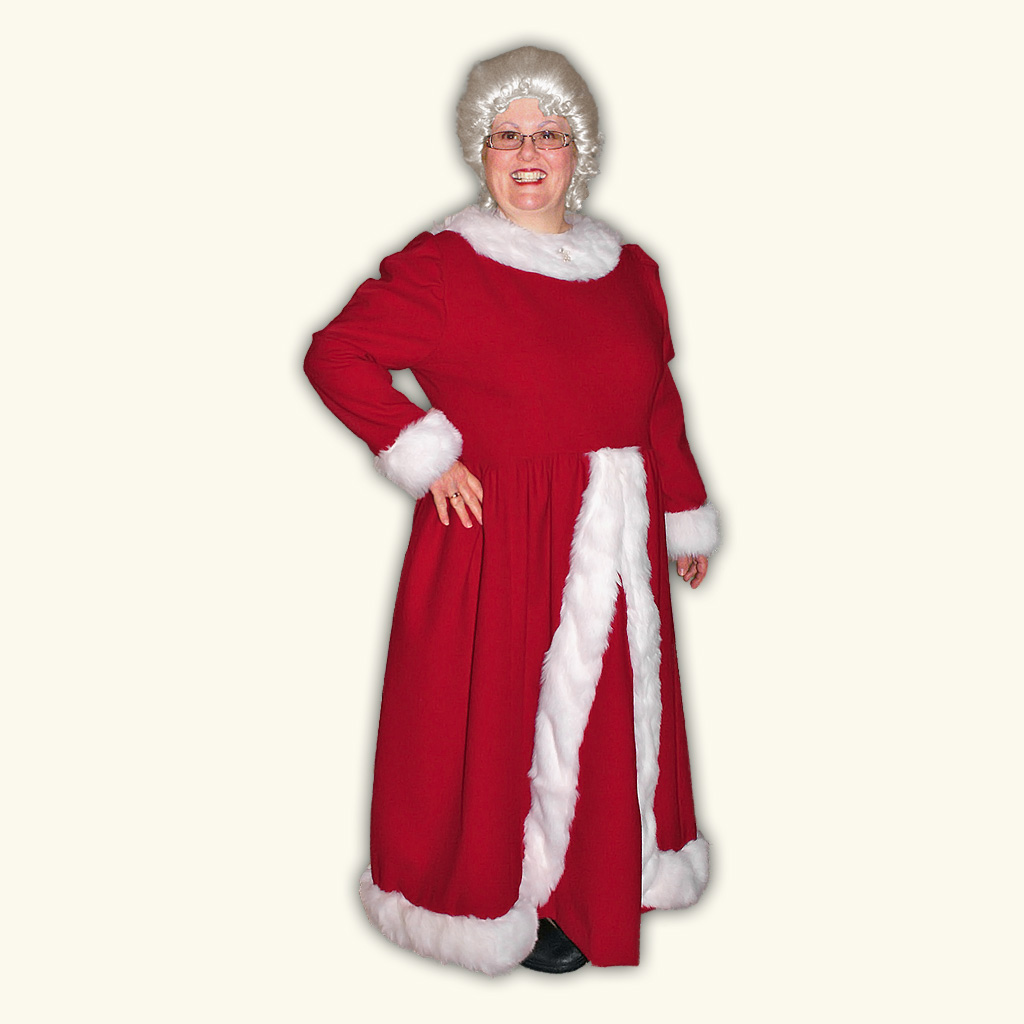 Mrs. Claus (B) Style Dress