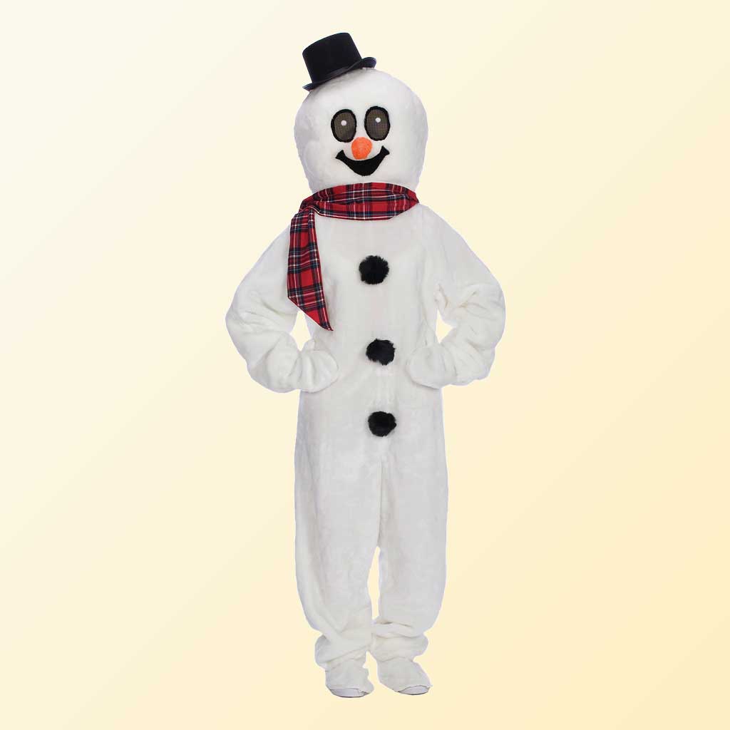 (Halco) Snowman Costume w/Mascot Head - 1282