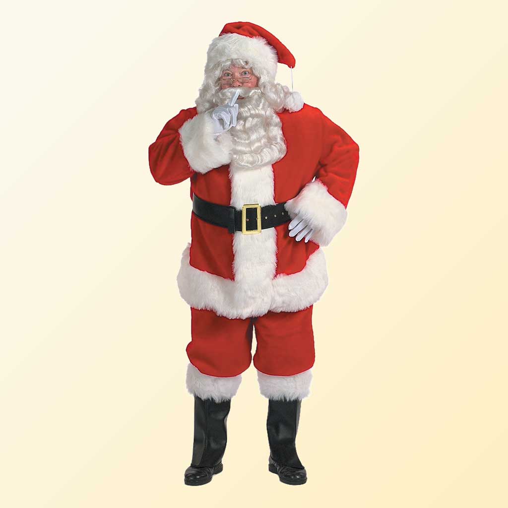 (Halco) Professional Santa Claus Costume - 9191