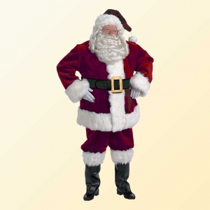 Halco Santa Padding (Halco) Majestic Santa Claus Costume – Santa & Co. LLC