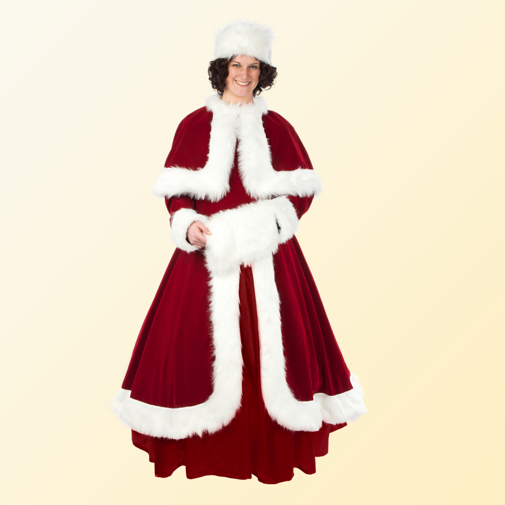 (Halco) Bell of the Christmas Ball Mrs. Claus Costume
